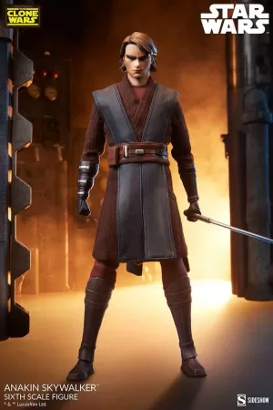 ANAKIN SKYWALKER ANIMATED SERIES SIXTH SCALE FIGURE BY HOT TOYS
