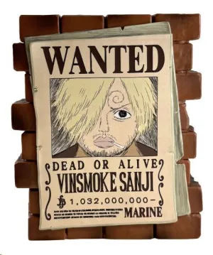 WANTED SANJI HUCHA 16 CM ONE PIECE