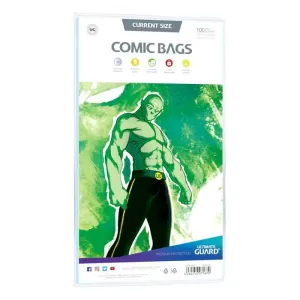 PACK 100 FUNDAS ULTIMATE GUARD: TAMAÑO CURRENT