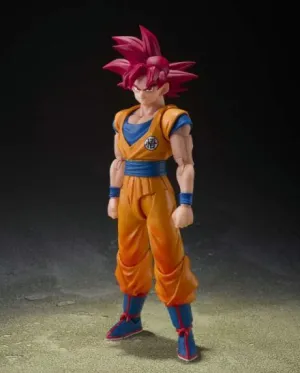 DRAGON BALL SUPER SAIYAN GOD SON GOKU GOD AURA S.H.FIGUARTS