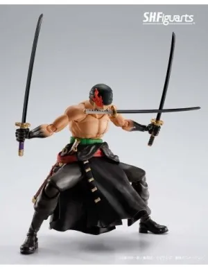 ONE PIECE FIGURA S.H.FIGUARTS RORONOA ZORO THE KING OF HELL 15 CM