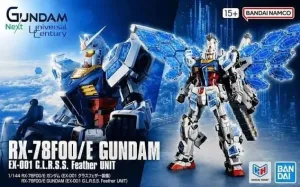 HG GUNDAM RX-78F00/E EX-001 G.L.R 1/144