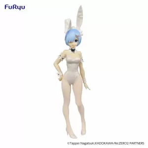 REM FIG WHITE PEARL COLOR VER 30 CM RE:ZERO STARTING LIFE IN ANOTHER WORLD BICUTE BUNNIES