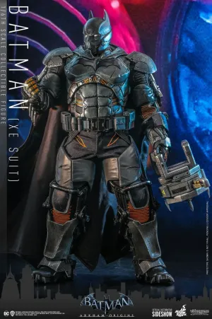 BATMAN (XE SUIT) (SPECIAL EDITION) - VIDEO GAME MASTERPIECE SERIES - BATMAN: ARKHAM ORIGINS HOT TOYS SIDESHOW