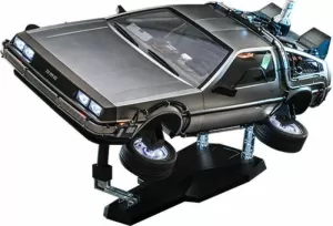 DELOREAN TIME MACHINE BACK TO THE FUTURE II SIXTH SCALE FIGURE ACCESSORY BY HOT TOYS