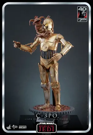 C-3PO - MOVIE MASTERPIECE DIECAST SERIES - STAR WARS EPISODE VI: RETURN OF THE JEDI HOT TOYS SIDESHOW