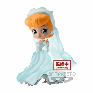 CINDERELLA FIGURA 14 CM Q POSKET DISNEY CHARACTERS DREAMY STYLE GLITTER COLLECTION