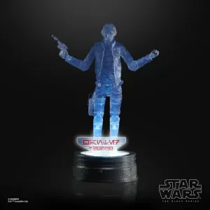 HAN SOLO FIG. 15 CM STAR WARS HOLOCOMM COLLECTION THE BLACK SERIES
