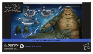 ROTTA THE HUTT FIGURA DELUXE 16,5 CM STAR WARS THE MANDALORIAN AND GROGU