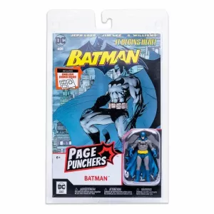 DC PAGE PUNCHERS FIGURA & CÓMIC BATMAN (BATMAN HUSH) 8 CM