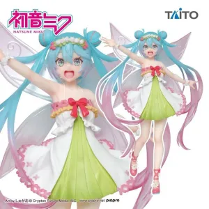 HATSUNE MIKU ESTATUA PVC 3RD SEASON SPRING VER. REISSUE 18 CM