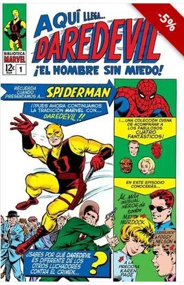 BIBLIOTECA MARVEL DAREDEVIL PACK 01-03