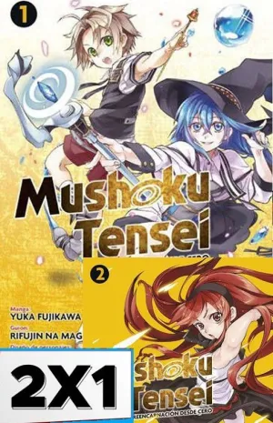 MUSHOKU TENSEI. REENCARNACION DESDE CERO 2X1 (01 Y 02)