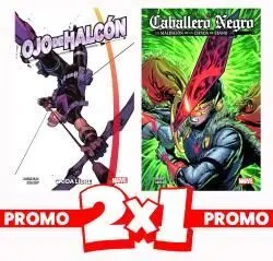 2X1 OJO DE HALCON: CAIDA LIBRE Y  CABALLERO NEGRO.