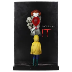 PENNYWISE & GEORGE FIGURA POSTER IT