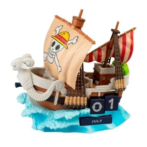 CALENDARIO PERPETUO 3D ONE PIECE NETFLIX GOING MERRY