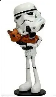 TIMMY THE CAT LOVER STORMTROOPER FIGURA 15 CM UNEX