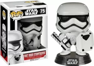 STORMTROOPER CON ESCUDO FIRST ORDER FIG.10CM VINYL POP STAR WARS THE FORCE AWAKENS
