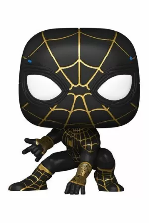 SPIDER-MAN: NO WAY HOME POP! VINYL FIGURA SPIDER-MAN (BLACK & GOLD SUIT) 9 CM