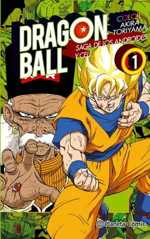 DRAGON BALL COLOR ANDROIDES Y CELL 01/06