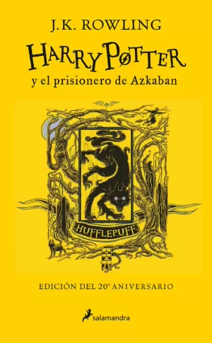 HARRY POTTER Y PRISIONERO DE AZKABAN HUFFLEPUFF 20
