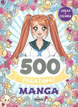 500 PEGATINAS MANGA