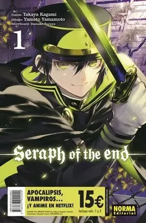 PACK INICIACION SERAPH OF THE END 1+2