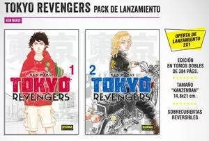 TOKYO REVENGERS 01 Y 02 PACK PROMOCIONAL
