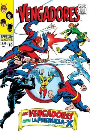 BIBLIOTECA MARVEL LOS VENGADORES VOL. 10 (1968)