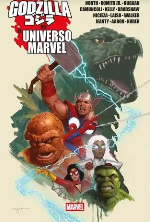 GODZILLA VS EL UNIVERSO MARVEL