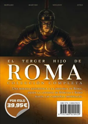 EL TERCER HIJO DE ROMA PACK OFERTA COLECCION COMPLETA