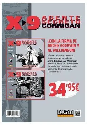 PACK 01 AGENTE SECRETO X-9